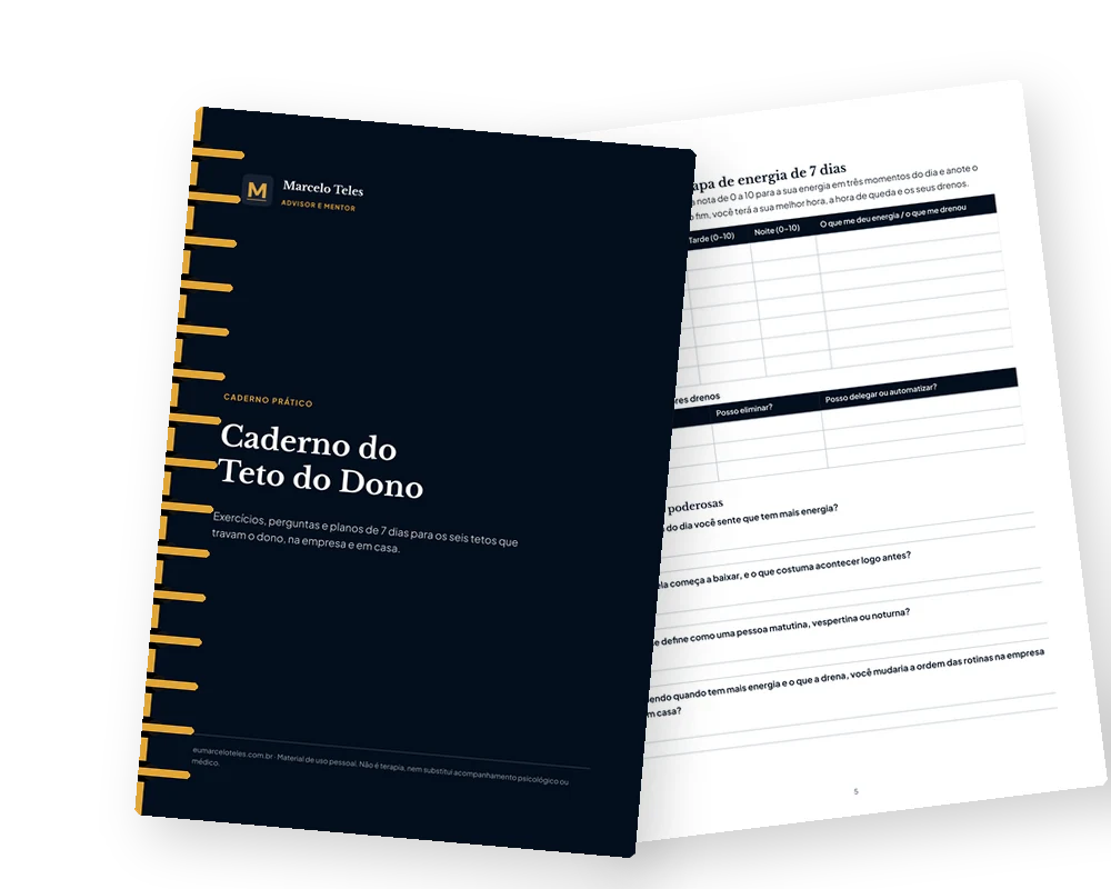 Caderno do Teto do Dono