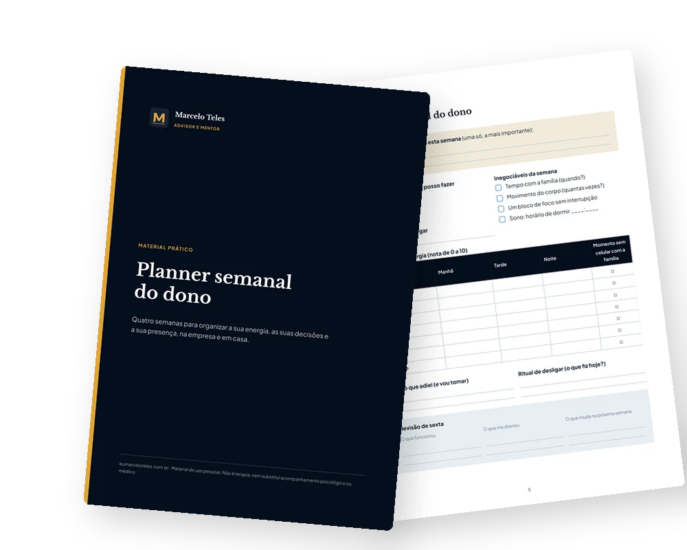 Planner semanal do dono